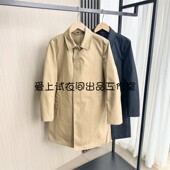 柜子800 防水轻商务休闲中长款 压胶接缝 男士 风衣 春季 母鸡