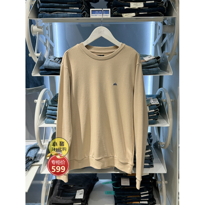 专柜百搭卫衣外套Lee男装圆领