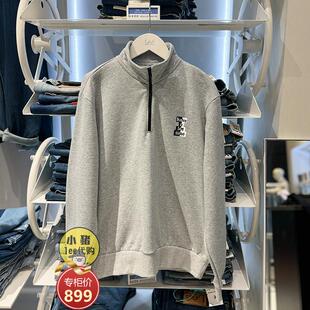 Lee商场加绒立领长袖 A05993 卫衣拉链印花百搭LUT007912100893
