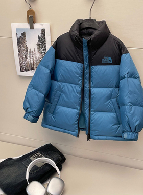 牛哆哆童装男童羽绒服2025冬装新款中大儿童加厚白鸭绒外套35001