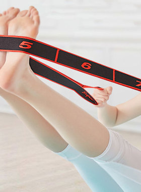 抗阻增肌数字阻力弹力绳臀大肌力量训练8段锻炼大腿肌肉器拉力带