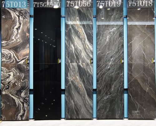 劳伦金地砖750x1500深色通体大理石瓷砖600x1200墙砖防滑工程地砖