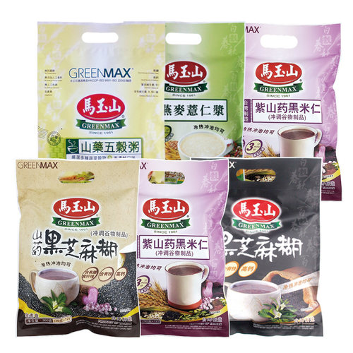 进口台湾马玉山山药黑芝麻糊360g