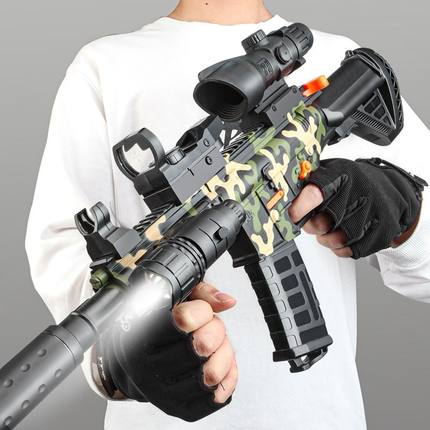 软弹枪儿童玩具枪M416机关狙击枪软蛋男孩手小枪吃鸡全套装备