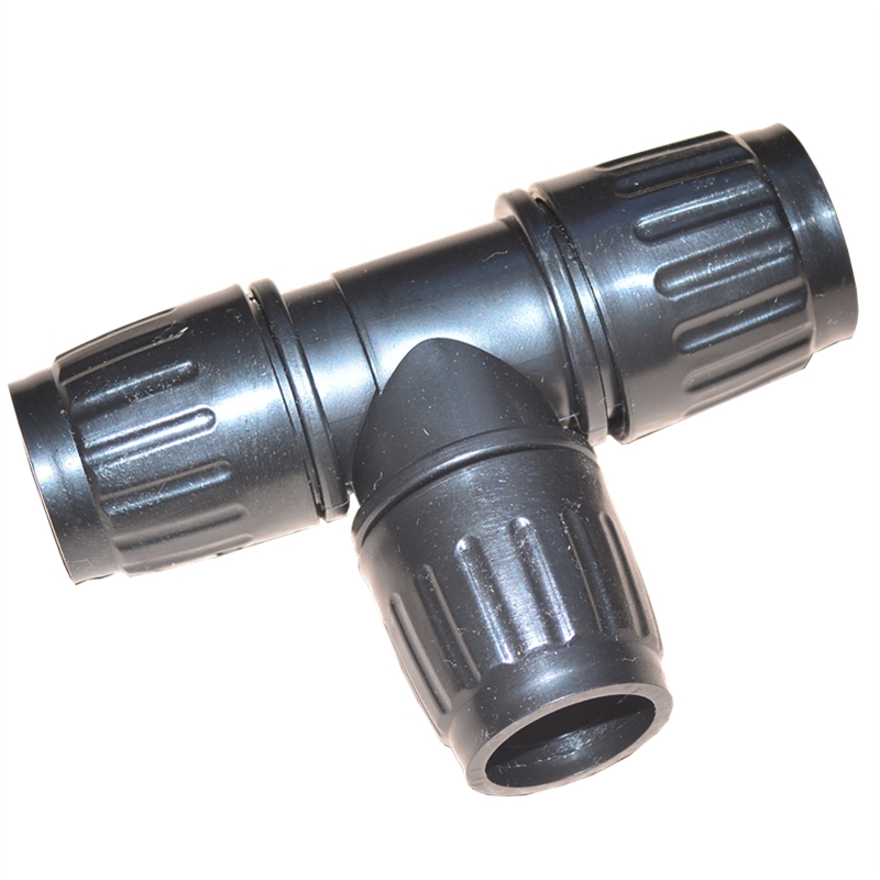 落地晾衣架22/22/25 用于长度伸缩调节接头 三通塑料配件单杆双杆