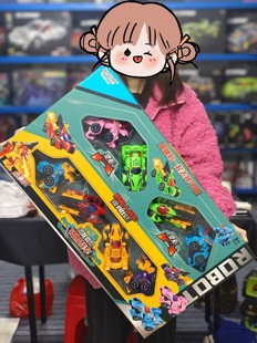 帕坭思恐龙变型神兽战车双形态八款车型高品质神兽金刚男孩送礼品