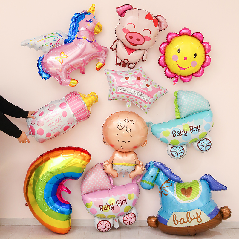 儿童日用品宝宝周岁宴会装饰气球