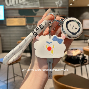 适用九号电动车钥匙套圆形q85c新款 e100小米电动车专用保护套