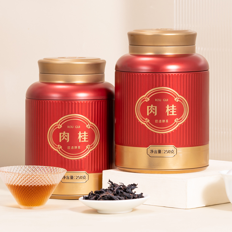 华源武夷特级肉桂龙茶茶叶自己喝送礼送长辈250g