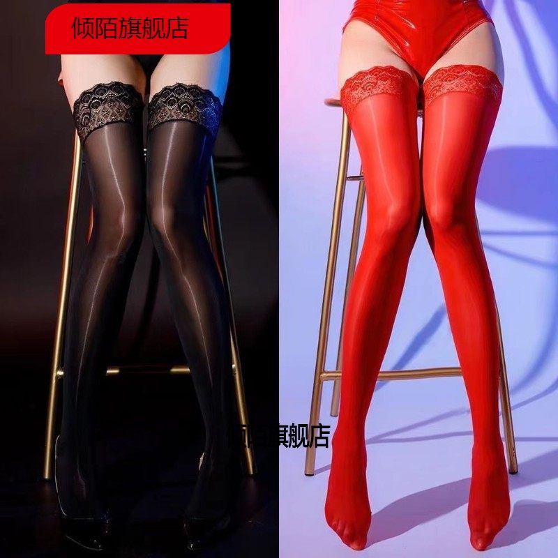 防滑孔雀花912针薄款8D马油袜长筒过膝长腿袜油亮丝袜纯欲风鬼将,女士内衣/男士内衣/家居服,长筒袜,淘宝优惠券,粉丝福利购,淘宝优惠卷