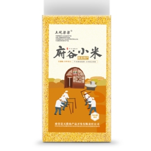 天漠农产品陕北特产府谷天漠熬粥黄小米农家小米2斤月子米