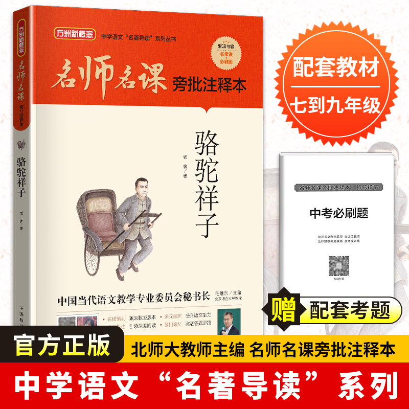 名师名课旁批注释本系列配套教材
