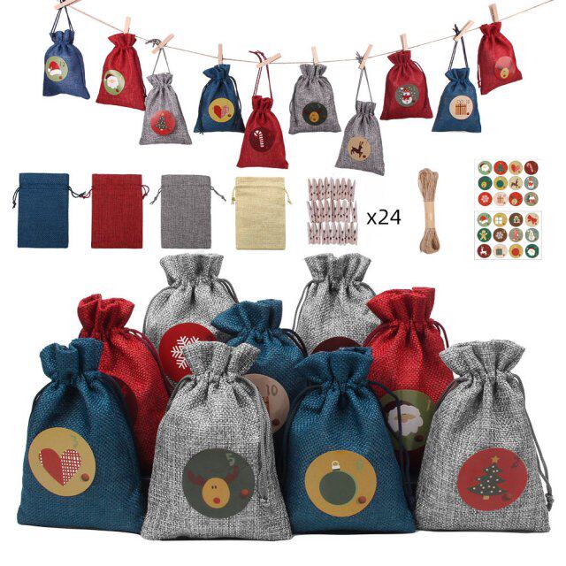 24days christmas advent calendar bags advent calendar gift b