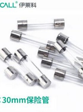 0019700644 一次性保险丝 [一整盒10只] 保险丝6*30 10A 3C