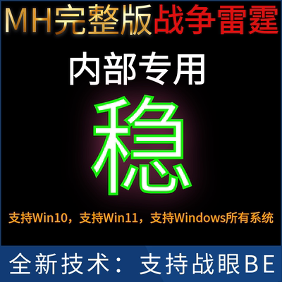 MH完整版支持Win11 - 支持战眼BE 战争雷霆魔法 全模式WarThunder