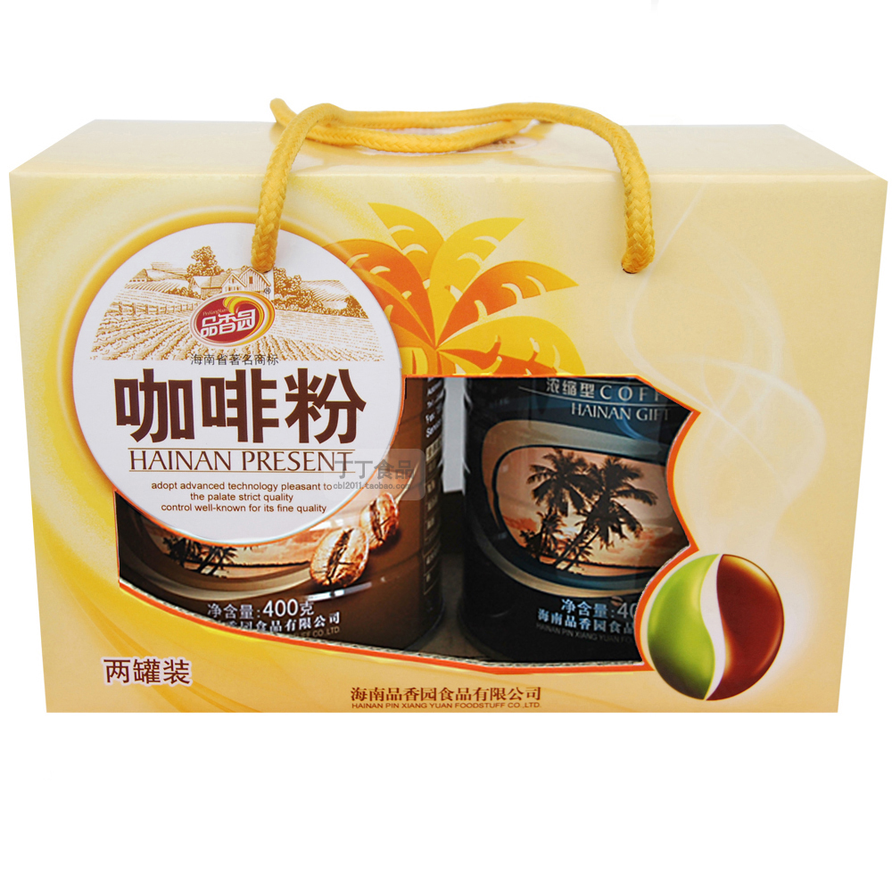 罐装品香园海南炭烧咖啡椰奶咖啡