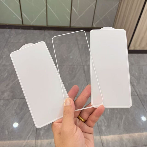 苹果15PROMAX白边钢化膜iPhone16纯白色手机膜14pro高清白边框全屏14plus无开孔电镀防指纹防爆防摔13贴膜