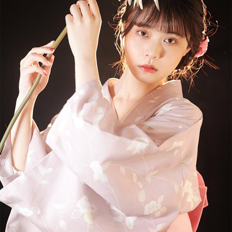 日式和服女改良写真摄影服装