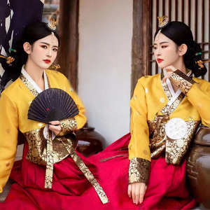 高端定制朝鲜族韩服礼服旅拍