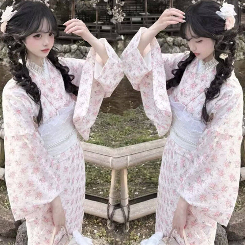 影楼新款改良版日式正装和服日系甜美少女氛围感拍照写真摄影服装