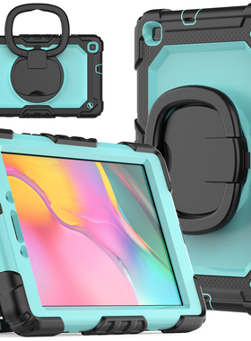 适用三星Galaxy保护套Tab A外壳8.0英寸SM一T290全包支架SMT290横竖屏幕旋转T295平板samsung防摔防撞手环