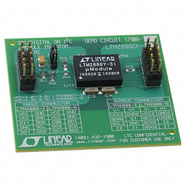DC1790A-C DEMO BOARD FOR LTM2886-3I