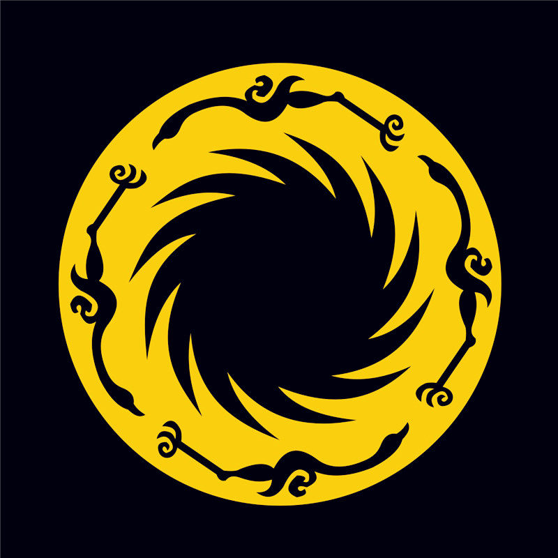 防水反光拉花四川文化汽车贴纸