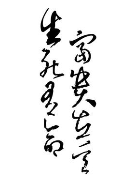 防水反光汽车贴纸小贝纹身图案文字C188富贵在天生死由命