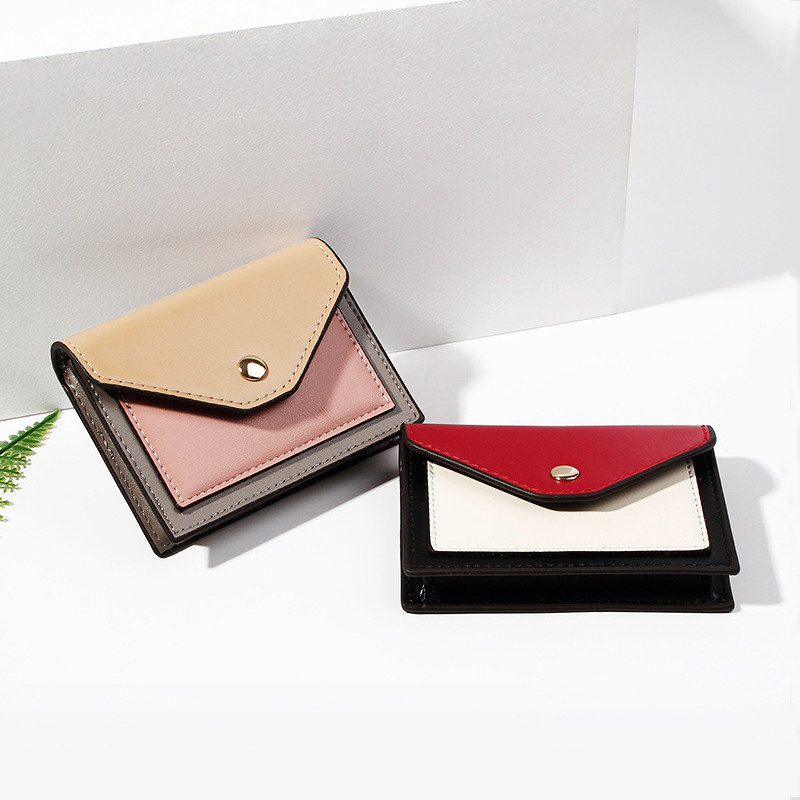 新款2019女士式钱包迷你小卡包创意多功能零钱包多卡位证件硬币包