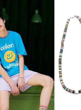 以你的心诠释我的爱BKPP同款软陶小公主项链男女个性百搭锁骨链潮