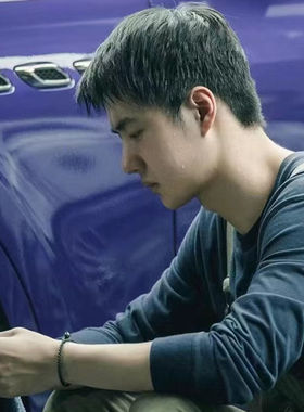 热烈王一博同款绿咖色编织手链