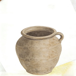 创意压花底纸押花艺术背景纸花瓶静物相框作品(尺寸10*10cm)