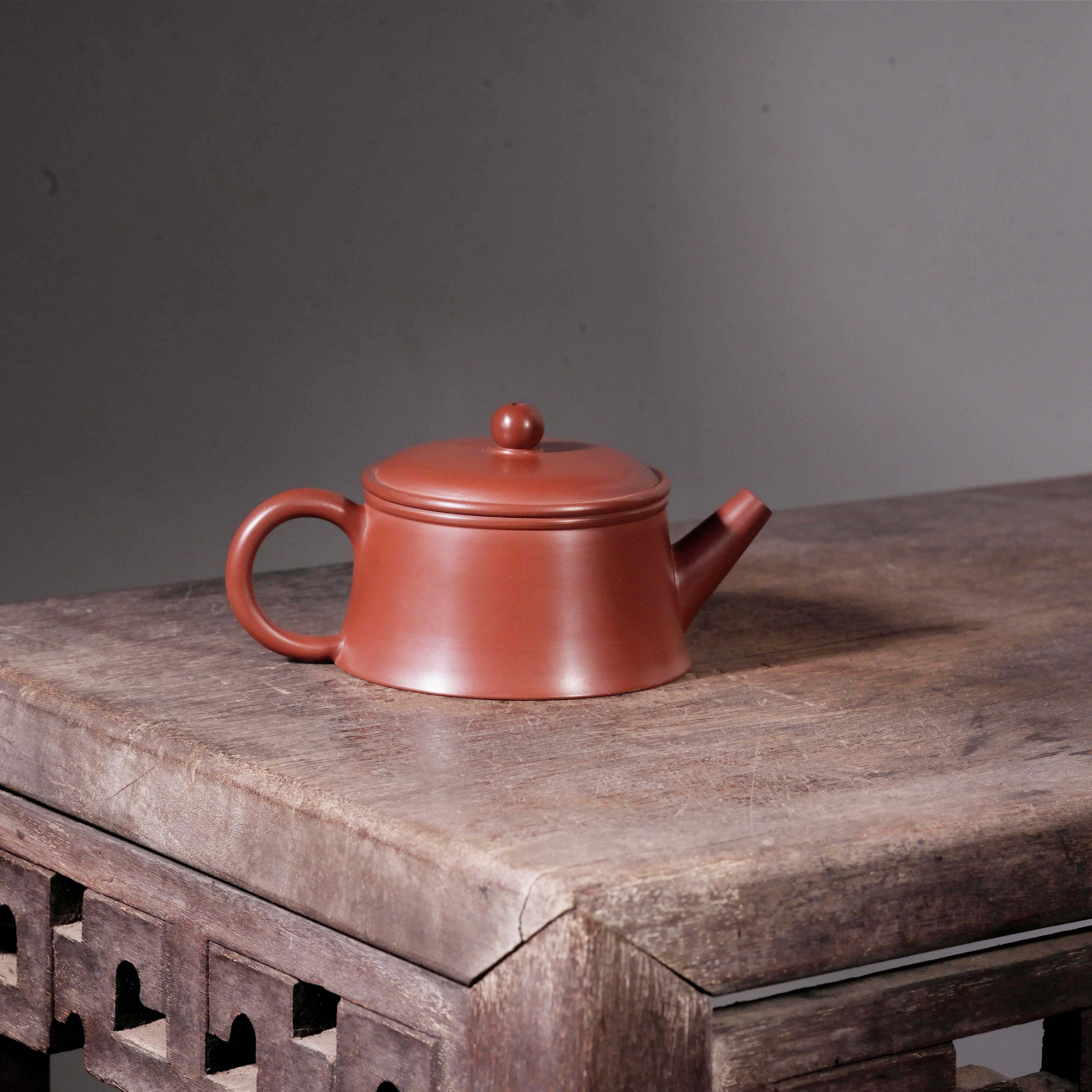 清韵壶 坭兴陶唐天源名师制作 手工精品中式传统茶壶 六堡茶具