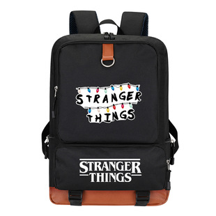 美剧stranger things怪奇物语双肩包学生背包中小学生书包现货
