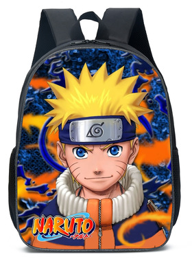 欧美热销火影忍者周边鸣人佐助小学生书包naruto卡通动漫双肩背包