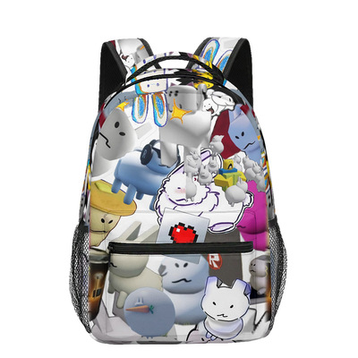 3D新品潮流 Roblox Forsaken Gubby 学生书包儿童背包双肩包