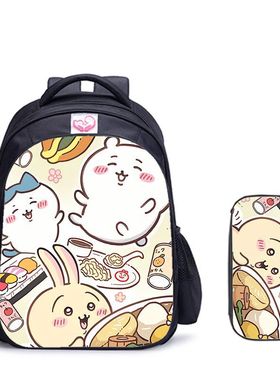 Chiikawa-乌萨奇-Usagi系列书日系可爱两件套-书包+笔袋
