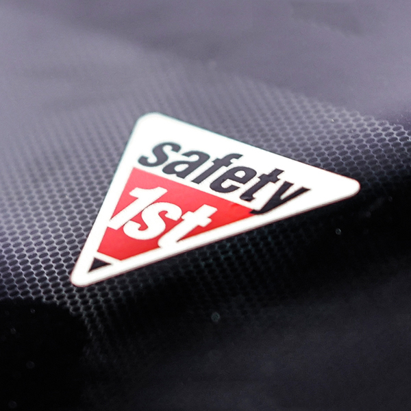 竞速摩托改装机车道路防水车贴SAFETY1ST三角贴纸 新手上路反光贴