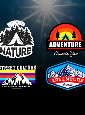 越野四驱自驾游户外运动针叶林雪OFFROAD野营露营装饰车身贴纸