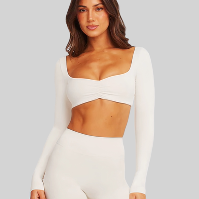 2025秋新款瑜伽服运动上衣