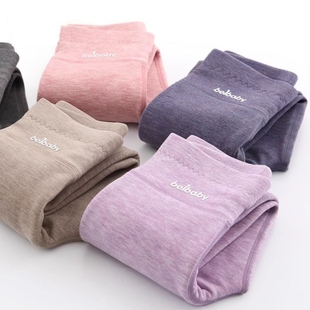 儿童双层羊绒蚕丝保暖裤女童加厚秋裤校服神器棉裤男童高腰打底裤