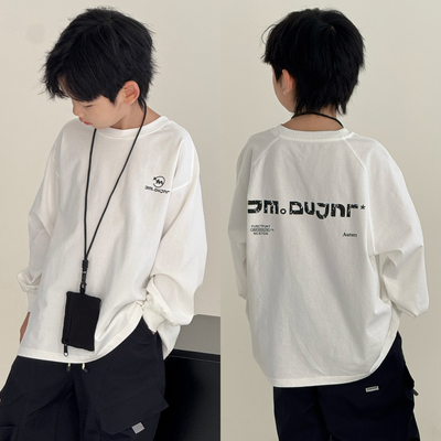 大E小e童装男童长袖T恤