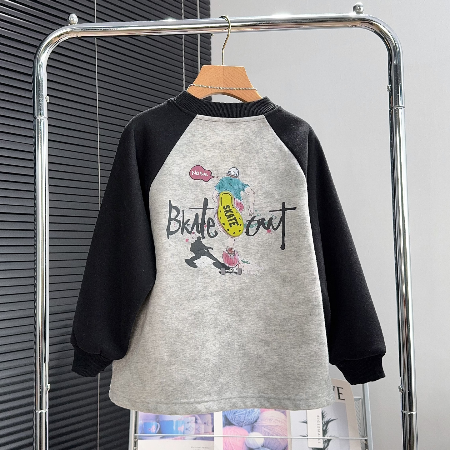 大E小e童装男童加绒长袖T恤