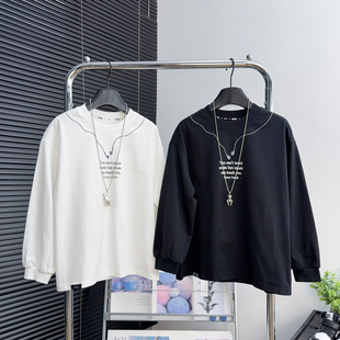 牛哆哆童装男女童长袖T恤2026春款中大童休闲卫衣儿童上衣潮76330