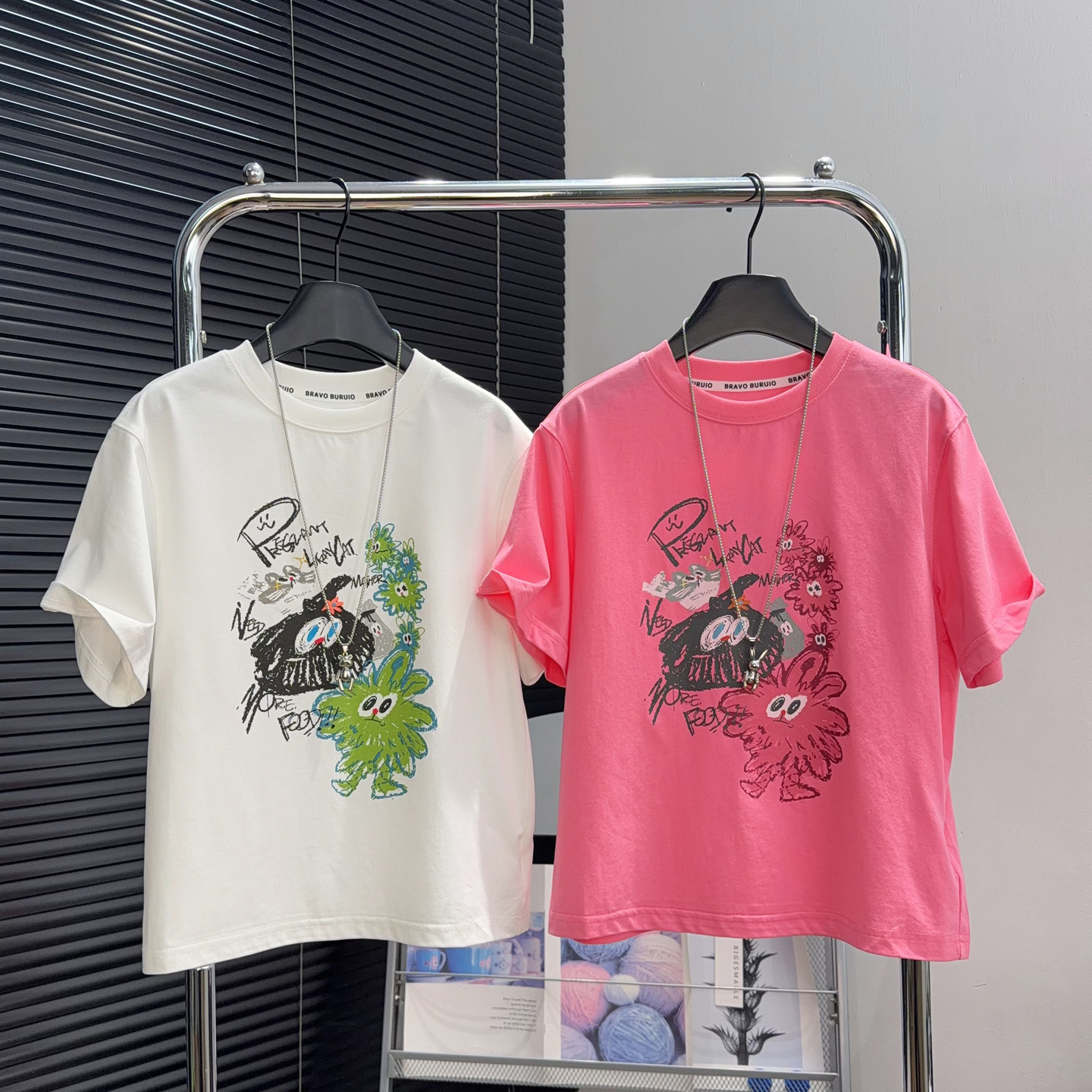 布芮欧童装男女童短袖T恤图片
