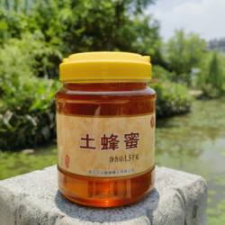 浙江特产江山健康蜂业土蜂蜜1.5kg江山牌蜂蜜精品 正宗纯土蜂包邮
