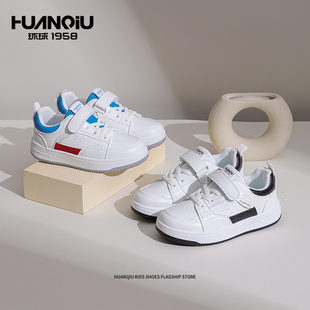 环球儿童运动鞋男童鞋子小白鞋2025春季新款女童鞋白色休闲鞋板鞋