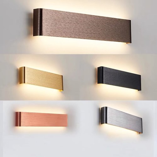 北欧风超薄led智能氛围走道壁灯