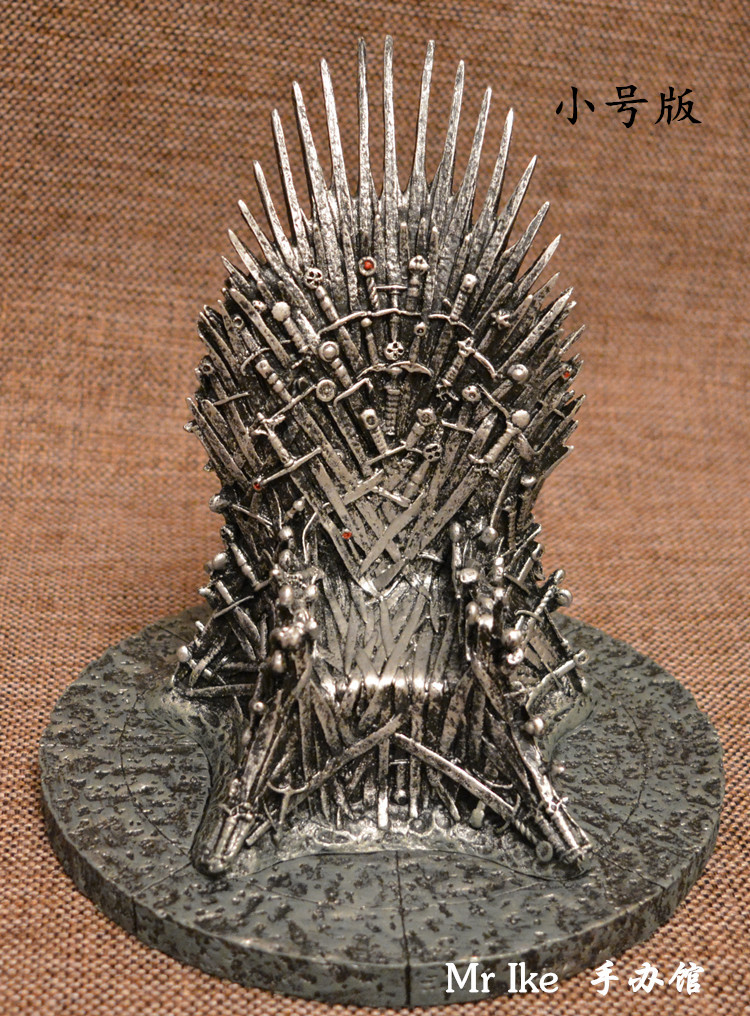 game of thrones 铁王座手办模型 摆件冰与火之歌权利的游戏周边