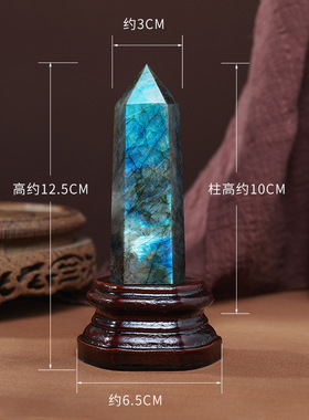 天然水晶柱紫水晶原石矿石单尖六棱柱家居办公客厅本命年装饰摆件